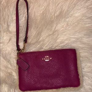 Coach wristlet